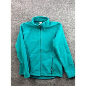 Nike ACG Fleece Jacket Womens M Teal Green Fit Therma Full Zip Mock Neck